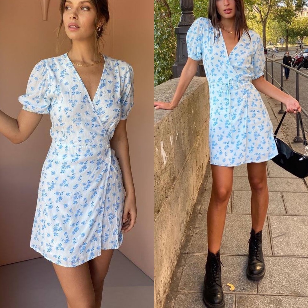 Faithfull the Brand Jaclyn Dress Rocha Floral Size Medium